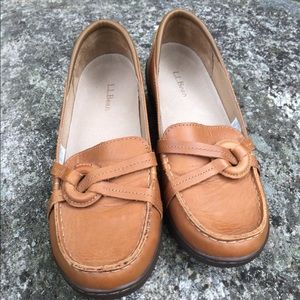 🌞🌛✨NWOT L.L. Bean Quality Leather Loafers 6.5 W